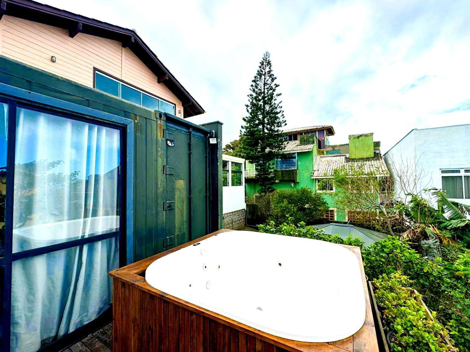 Container Com Vista Para O Mar E Jacuzzi Sul11 Florianópolis Buitenkant foto