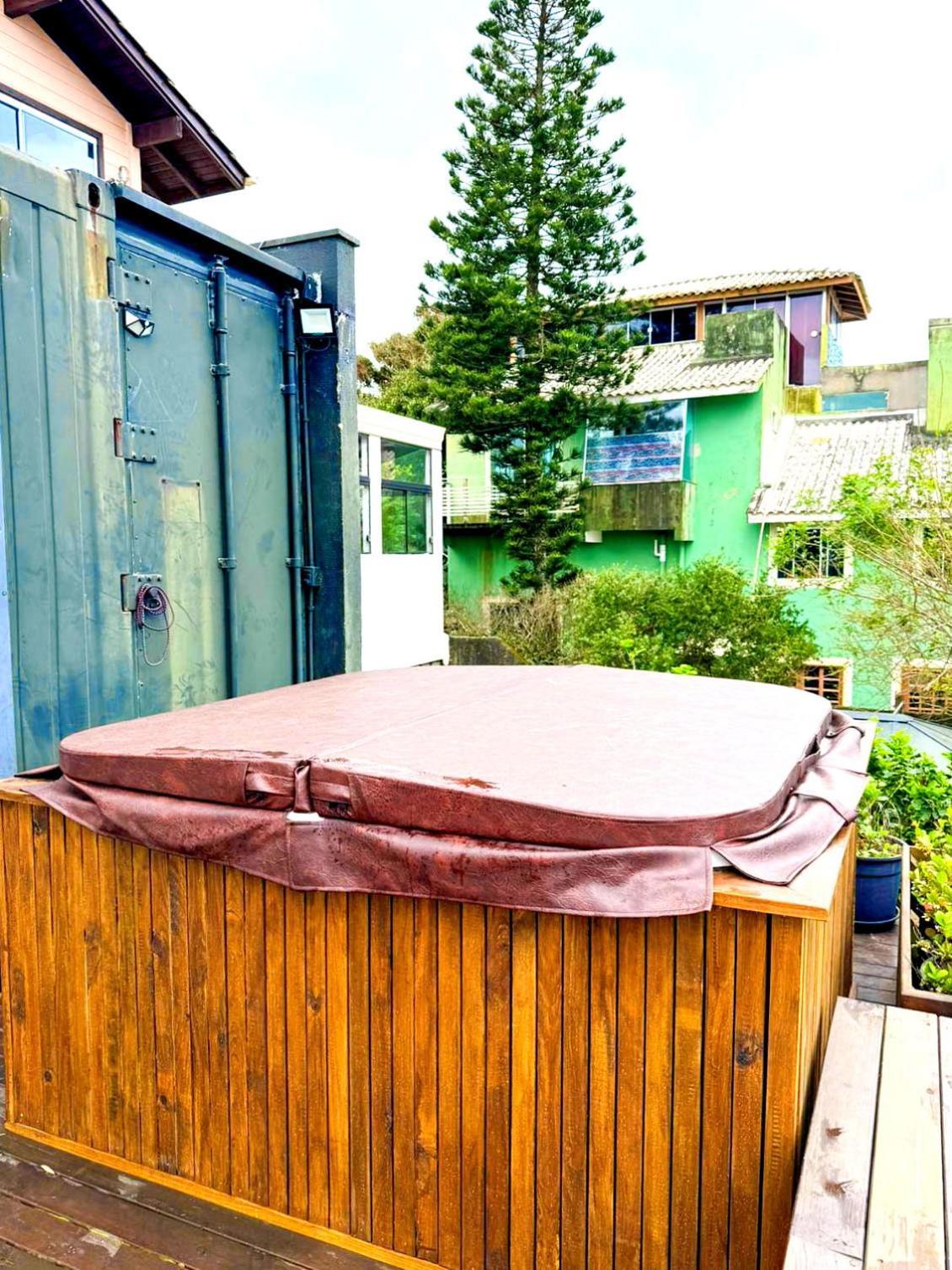 Container Com Vista Para O Mar E Jacuzzi Sul11 Florianópolis Buitenkant foto